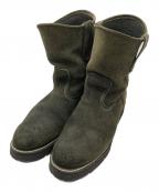 RED WING×BEAMS×vibramレッドウィング×ビームス×ビブラム）の古着「スエード ペコス ブーツ」｜オリーブ