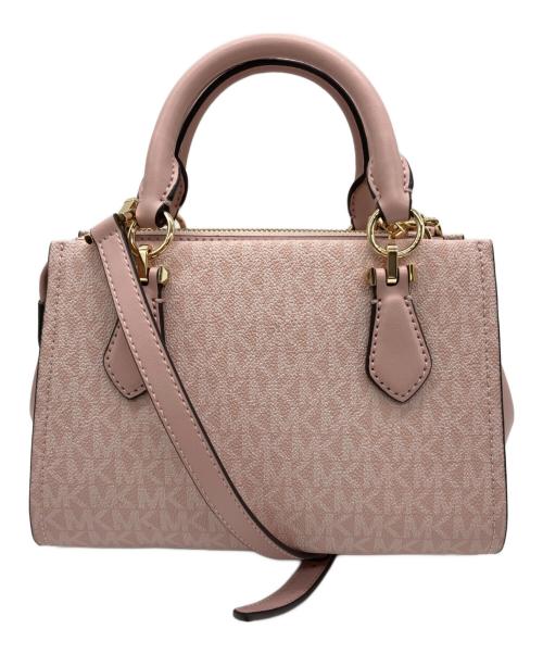 MICHAEL KORS（マイケル・コース）MICHAEL KORS (マイケルコース) MARILYN スモールサッチェル ピンクの古着・服飾アイテム