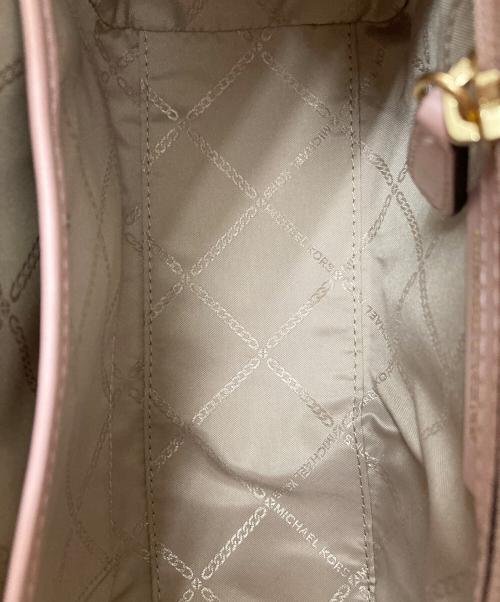 MICHAEL KORS（マイケル・コース）MICHAEL KORS (マイケルコース) MARILYN スモールサッチェル ピンクの古着・服飾アイテム
