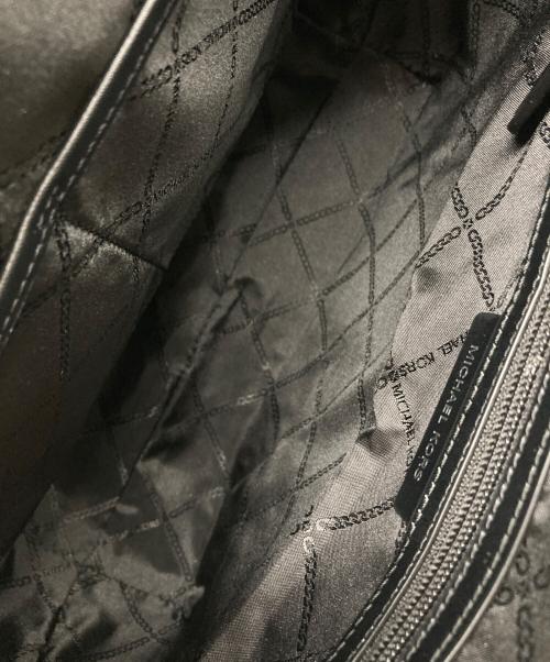 MICHAEL KORS（マイケル・コース）MICHAEL KORS (マイケルコース) MARILYN ミディアム トップジップトート ブラックの古着・服飾アイテム