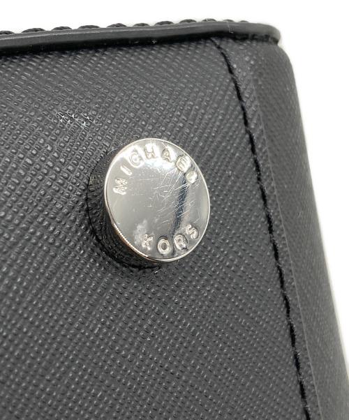 MICHAEL KORS（マイケル・コース）MICHAEL KORS (マイケルコース) MARILYN ミディアム トップジップトート ブラックの古着・服飾アイテム