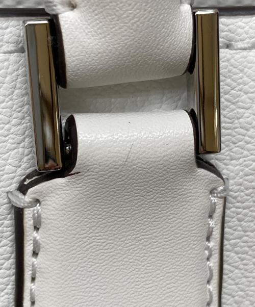 MICHAEL KORS（マイケル・コース）MICHAEL KORS (マイケルコース) HAMILTON サッチェル ミディアム ホワイトの古着・服飾アイテム