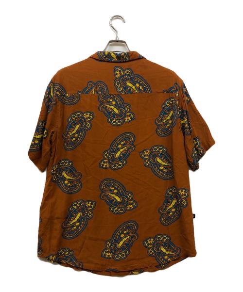 stussy（ステューシー）stussy (ステューシー) オープンカラーシャツ ブラウン サイズ:Mの古着・服飾アイテム