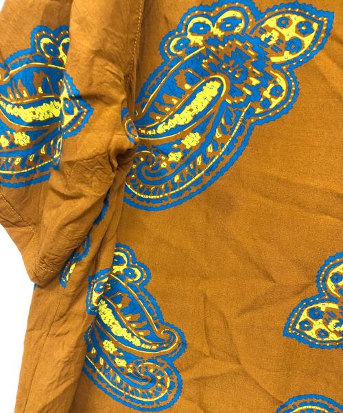 stussy（ステューシー）stussy (ステューシー) オープンカラーシャツ ブラウン サイズ:Mの古着・服飾アイテム