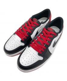 NIKE（ナイキ）の古着「Air Jordan 1 Retro Low OG "Black Toe"」｜レッド