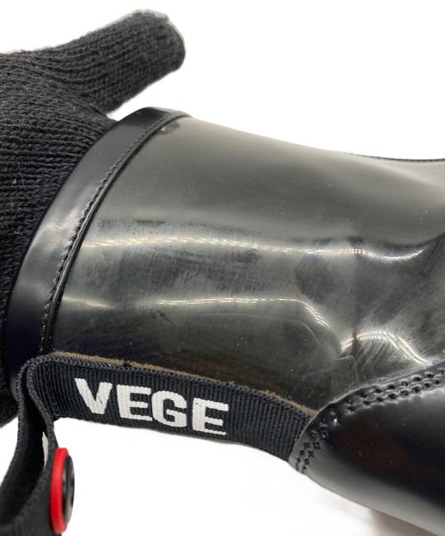 vega（ベガ）vega (ベガ) vibram (ビブラム) 別注Canopy 切替ブーツ ブラック サイズ:37の古着・服飾アイテム