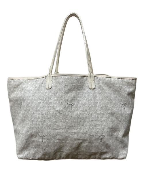 GOYARD（ゴヤール）GOYARD (ゴヤール) サンルイ トートバッグ ホワイトの古着・服飾アイテム