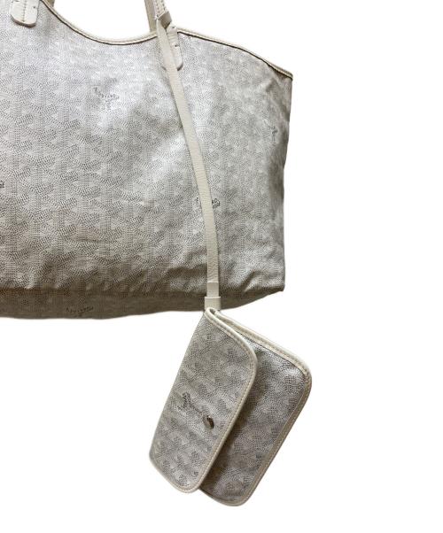 GOYARD（ゴヤール）GOYARD (ゴヤール) サンルイ トートバッグ ホワイトの古着・服飾アイテム