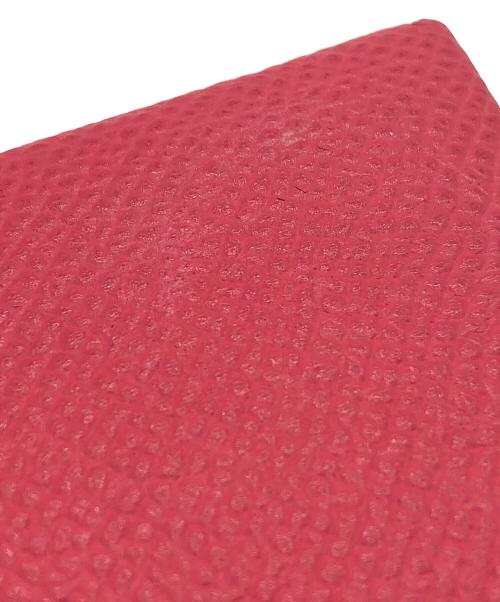 HERMES（エルメス）HERMES (エルメス) Calvi カードケース ピンクの古着・服飾アイテム