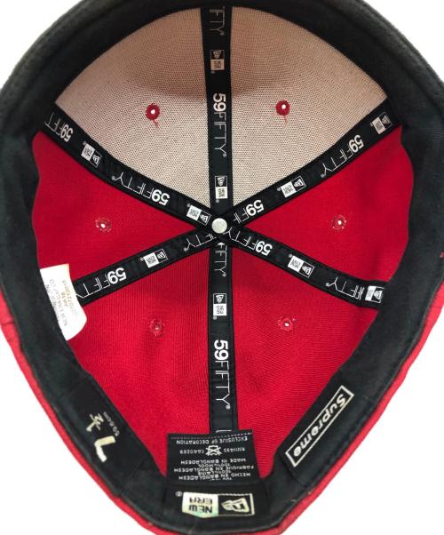 SUPREME（シュプリーム）Supreme (シュプリーム) New Era (ニューエラ) 18SS Classic Script Cap レッドの古着・服飾アイテム