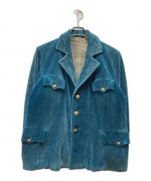 falzar（falzar）の古着「french corduroy hunting jacket」｜ブルー
