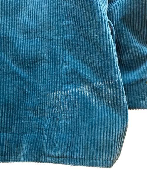 falzar（falzar）falzar (falzar) french corduroy hunting jacket ブルー サイズ:記載なしの古着・服飾アイテム