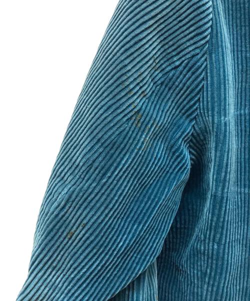 falzar（falzar）falzar (falzar) french corduroy hunting jacket ブルー サイズ:記載なしの古着・服飾アイテム