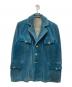 falzar（falzar）の古着「french corduroy hunting jacket」｜ブルー