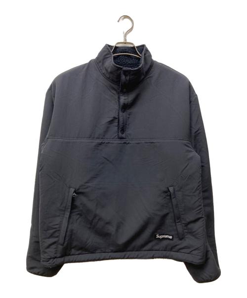 SUPREME（シュプリーム）Supreme (シュプリーム) 23FW PolartecR Shearling Reversible Pullover ブラック サイズ:Mの古着・服飾アイテム