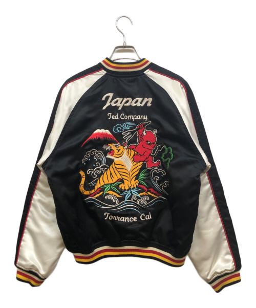 TED COMPANY（テッドカンパニー）TED COMPANY (テッドカンパニー) JAPAN スカジャン ブラック×ブラウン サイズ:40の古着・服飾アイテム