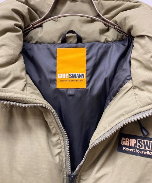 GRIP SWANY（グリップスワニー）GRIP SWANY (グリップスワニー) PUFF JKT オリーブ サイズ:Lの古着・服飾アイテム