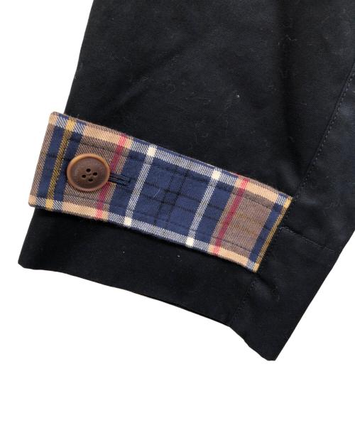 Vivienne Westwood RED LABEL（ヴィヴィアンウエストウッドレッドレーベル）Vivienne Westwood RED LABEL (ヴィヴィアンウエストウッドレッドレーベル) ブロッキングアシンメトリーコート ブラック×ブラウン サイズ:SIZE 00の古着・服飾アイテム