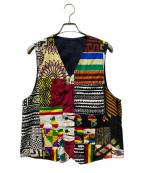 Engineered Garmentsエンジニアドガーメンツ）の古着「AFRICAN VEST」｜マルチカラー