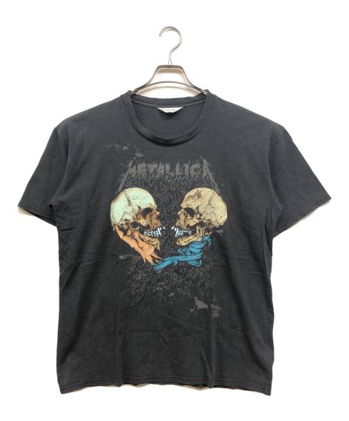 UNUSED（アンユーズド）UNUSED (アンユーズド) BEAUTY&YOUTH (ビューティーアンドユース) 別注 METALLICAプリントTシャツ グレー サイズ:1の古着・服飾アイテム