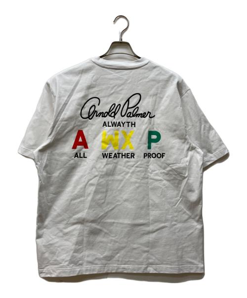 arnold palmer（アーノルドパーマー）Arnold Palmer (アーノルドパーマー) ALWAYTH (オールウェイズ) LOGO TEE ホワイト サイズ:ＸＬの古着・服飾アイテム