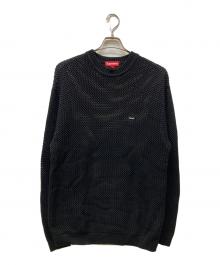 SUPREME（シュプリーム）の古着「22SS Open Knit Small Box Sweater」｜ブラック