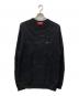 Supreme（シュプリーム）の古着「22SS Open Knit Small Box Sweater」｜ブラック