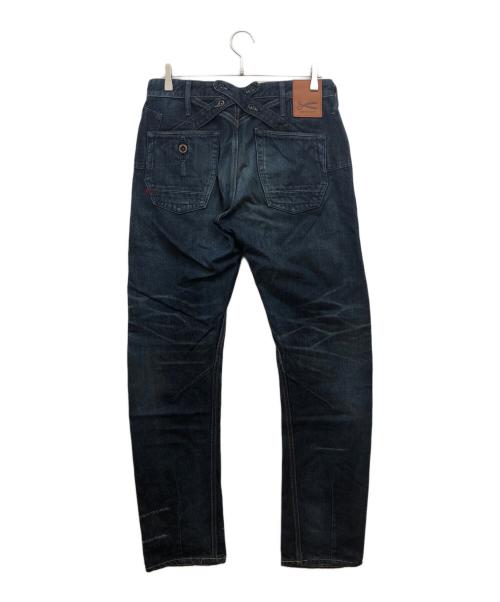Denham（デンハム）Denham (デンハム) CROSSBACK MIJDIW 05 ブルー サイズ:W30の古着・服飾アイテム