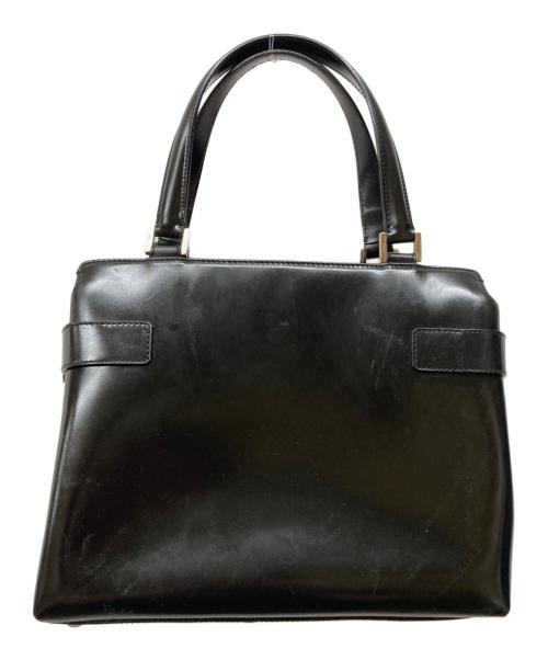 Salvatore Ferragamo（サルヴァトーレ フェラガモ）Salvatore Ferragamo (サルヴァトーレ フェラガモ) ガンチーニハンドバッグ ブラックの古着・服飾アイテム