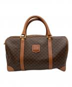 CELINEセリーヌ）の古着「オールドミニボストンバッグ」｜ブラウン