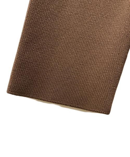 Yves Saint Laurent（イヴサンローラン）Yves Saint Laurent (イヴサンローラン) ニットワンピース ブラウン サイズ:Mの古着・服飾アイテム