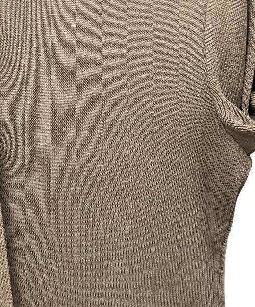 Yves Saint Laurent（イヴサンローラン）Yves Saint Laurent (イヴサンローラン) ニットワンピース ブラウン サイズ:Mの古着・服飾アイテム