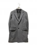 BLACK LABEL CRESTBRIDGEブラックレーベル クレストブリッジ）の古着「ウールチェスターコート」｜グレー