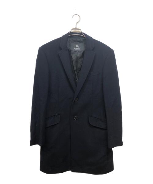 BURBERRY BLACK LABEL（バーバリーブラックレーベル）BURBERRY BLACK LABEL (バーバリーブラックレーベル) ウールチェスターコート ネイビー サイズ:Ⅼの古着・服飾アイテム