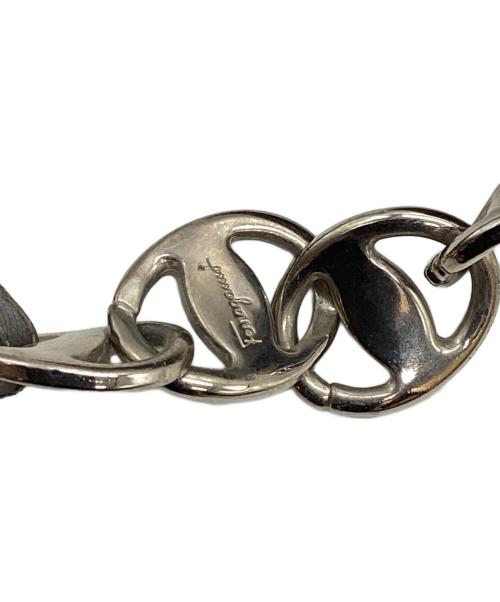 Salvatore Ferragamo（サルヴァトーレ フェラガモ）Salvatore Ferragamo (サルヴァトーレ フェラガモ) ガンチーニターンロック ハンドバッグ グレーの古着・服飾アイテム