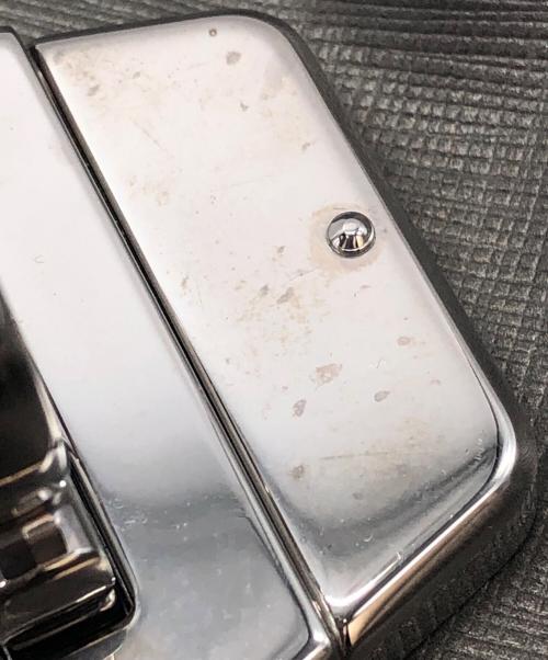 Salvatore Ferragamo（サルヴァトーレ フェラガモ）Salvatore Ferragamo (サルヴァトーレ フェラガモ) ガンチーニターンロック ハンドバッグ グレーの古着・服飾アイテム