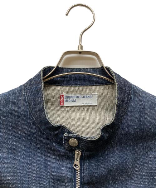 LEVI'S ENGINEERED（リーバイスエンジニアード）LEVI'S ENGINEERED (リーバイスエンジニアード) 01年製 デニムライダースジャケット インディゴ サイズ:Mの古着・服飾アイテム