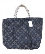 Daily russetデイリーラシット）の古着「ロープトートデニムバッグ」｜インディゴ