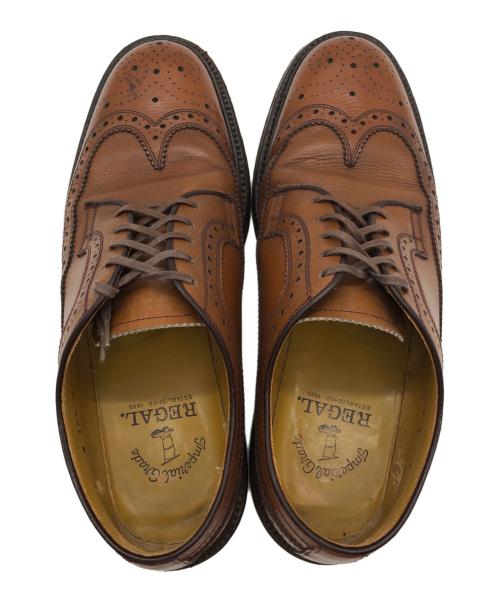 REGAL（リーガル）REGAL (リーガル) ウィングチップシューズ ブラウン サイズ:25の古着・服飾アイテム