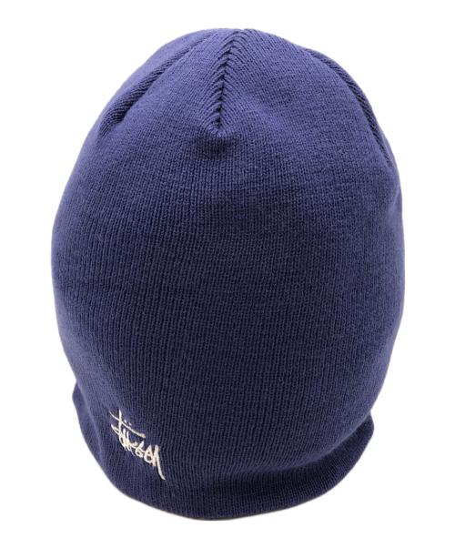 stussy（ステューシー）stussy (ステューシー) BASIC STUSSY SKULLCAP パープル サイズ:ONEの古着・服飾アイテム