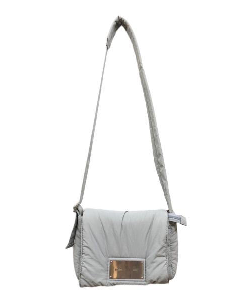 Matin Kim（マーティン・キム）Matin Kim (マーティン・キム) BIG PADDIN MESSENGER BAG ブルーの古着・服飾アイテム