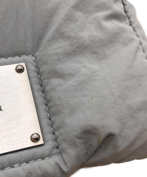 Matin Kim（マーティン・キム）Matin Kim (マーティン・キム) BIG PADDIN MESSENGER BAG ブルーの古着・服飾アイテム