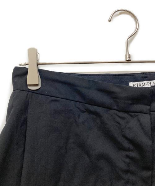 R'IAM-Plage（リアムプラージュ）R'IAM-PLAGE (リアムプラージュ) R'IAM WRAPパンツ ブラック サイズ:38の古着・服飾アイテム