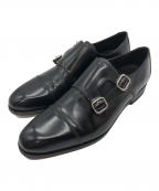 REGALリーガル）の古着「モンクストラップシューズ」｜ブラック