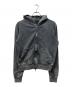 ornar afridi（オマールアフリディ）の古着「SHABBY FULL ZIPPED HOODIE -SHAGRE-」｜グレー