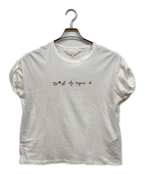 To b. by agnes b.（トゥービー バイ アニエスベー）To b. by agnes b. (トゥービー バイ アニエスベー) Tシャツ ホワイト サイズ:40の古着・服飾アイテム