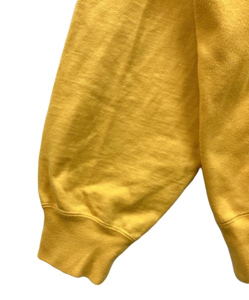 H BEAUTY&YOUTH（エイチ ビューティー&ユース）H BEAUTY&YOUTH (エイチ ビューティー&ユース) クラシック スウェット クルーネック イエロー サイズ:Ⅼの古着・服飾アイテム