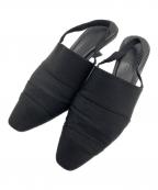 Ferragamoフェラガモ）の古着「スリングバック ミュール」｜ブラック