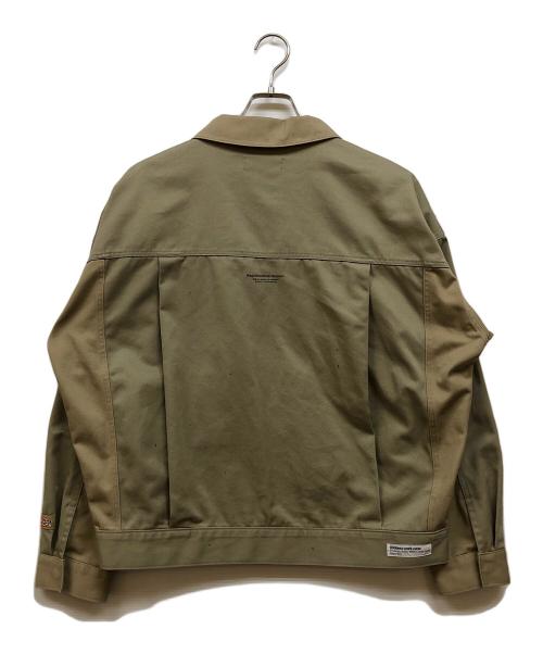 MAGIC STICK（マジックスティック）MAGIC STICK (マジックスティック) Dickies (ディッキーズ) 別注 TYPE 3rd WORKERS JACKET ベージュ サイズ:Lの古着・服飾アイテム