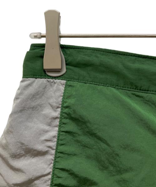 NIKE（ナイキ）NIKE (ナイキ) OFFWHITE (オフホワイト)  Shorts AS M J OW BAGGY SHORT グリーン×グレー サイズ:Sの古着・服飾アイテム